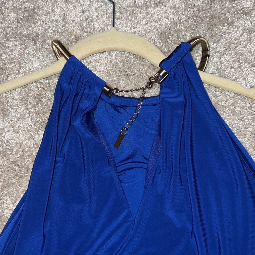 Kensie Draped Halter Dress - Picture 5 of 7